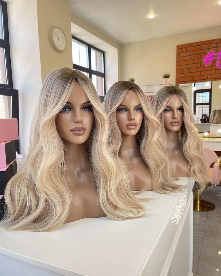 Peruca Lace Front Ombre de Cabelo Humano™