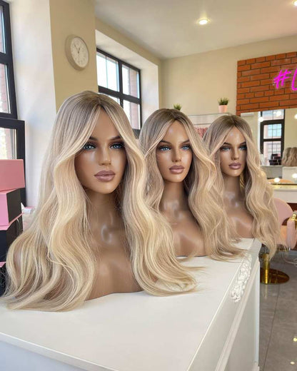 Peruca Lace Front Ombre de Cabelo Humano™