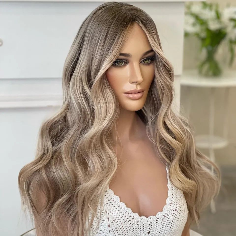 Peruca Lace Front Ombre de Cabelo Humano™