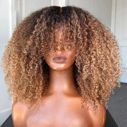 Peruca Curly Ombre Elegante™